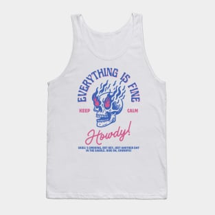 Western Cowgirl Cowboy Rodeo Howdy Tank Top